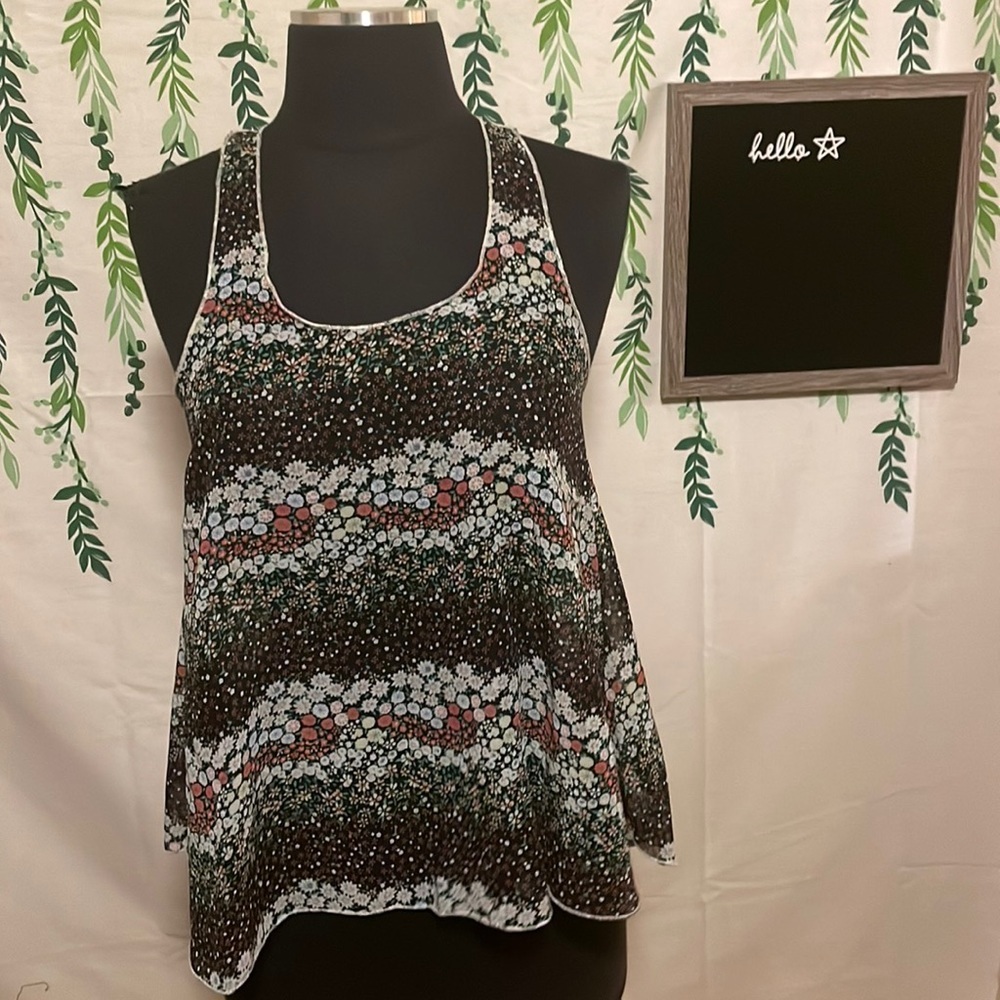 Size XL Vintage Havana Tank Top B1